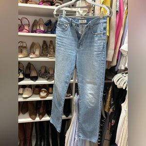 Madewell Women's “The 90’s Straight” Jeans 26, “Rondell” wash.